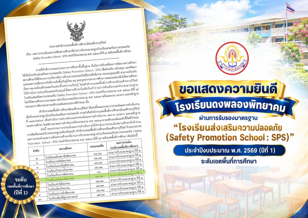 ภาพประกอบข่าวประชาสัมพันธ์โรงเรียนพิทยาคม